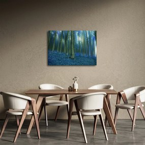 Obraz - Niebieski las (70x50 cm)