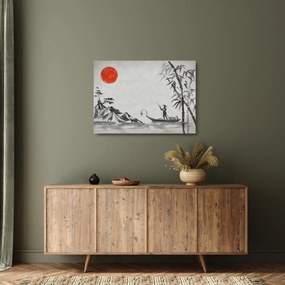 Obraz na szkle - Góra Fuji (70x50 cm)