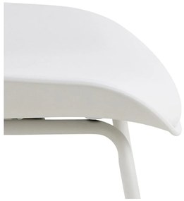Biały hoker (wysokość siedziska 66 cm) Tina – Actona
