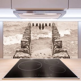 Panel Kuchenny Nowoczesny Dom Nad Oceanem