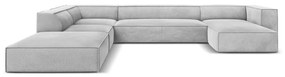 Jasnoszary narożnik (lewostronny) Madame – Windsor &amp; Co Sofas