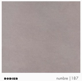 Szary aksamitny podnóżek Villet – Rodier