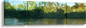 Obraz - jezioro (170x50 cm)
