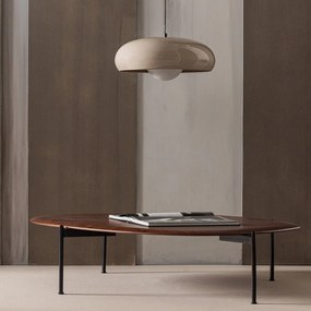 Stolik w ciemnym naturalnym kolorze 97x121 cm Kota – WOOOD