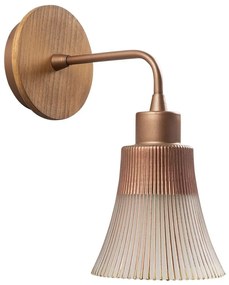 Kinkiet w kolorze miedzi ø 13 cm Foca – Opviq lights