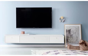 Biała szafka pod TV 176x22 cm Mistral – Hammel Furniture