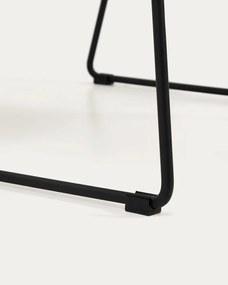 Beżowy fotel z tkaniny szenilowej Asen – Kave Home