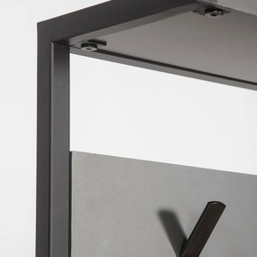 Wieszak z półką na buty Nomad Anthracite and Black