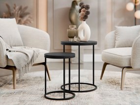 Zestaw 2 stolików kawowych Zunir