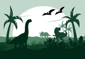 Fototapeta - Dinozaury (196x136 cm)