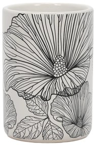 Kubek na szczoteczki do zębów BLACKFLORA, ceramiczny