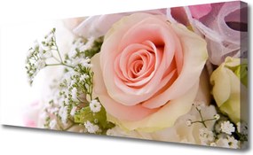 Duży obraz na płótnie Królewskie Róże w Ogrodzie