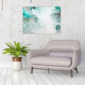 Obraz - Atramentowa abstraakcja 2 (70x50 cm)