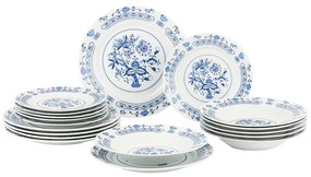 Banquet Onion 18-częściowy zestaw talerzy