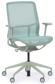 Krzesło biurowe ELVI, zielony