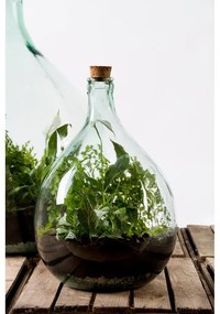 Szklane terrarium z narzędziami do uprawy roślin Esschert Design, 15 l