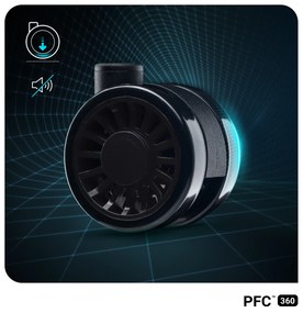 Fotel gamingowy czarny Diablo X-One 2.0 Normal Size