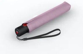 KNIRPS U.200 ROSE WITH BLACK - elegancki damski parasol w pełni automatyczny
