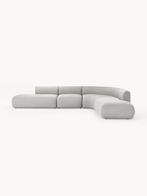 Narożna sofa modułowa Bouclé Sofia (4-osobowa)