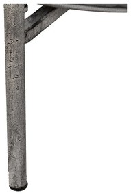 Szary metalowy regał 45x144x45 cm Mireille – Ixia