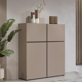Komoda INCROCIO 119 cm do Salonu Sypialni Odcienie beżu