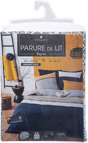 Komplet pościeli z nadrukiem w paski „ETHNIQUE”, pościel bawełniana 260x240cm