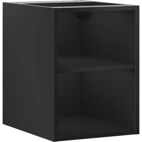 Mexen Box-A szafka otwarta z półką 35 cm, czarna mat - 91AX2-0350-470-0-71