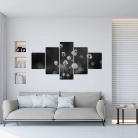 Obraz - Trawa bawełniana na łące (125x70 cm)