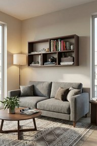 Wiszący Regał Z Przegródkami Wenge P3-L05