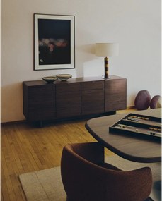 Lampa stołowa z tekstylnym kloszem (wysokość 61,5 cm) Mavran – Kave Home