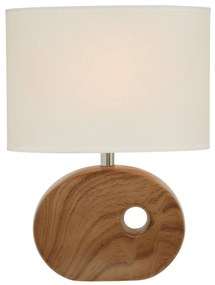 Lampa stołowa z porcelanową bazą OAKVILLE, 30 cm