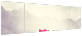 Obraz - Maki (170x50 cm)