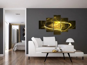 Nowoczesney abstrakcyjny obraz (125x70 cm)