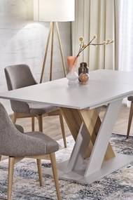 Stół do jadalni w kaszmirowym kolorze Xarelto Halmar