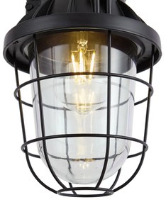 Industrialna lampa wisząca czarna - CabinPrzemysłowy Oswietlenie wewnetrzne