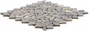 Mozaika marmurowa DIVERO na siatce szary 50 x 50 cm