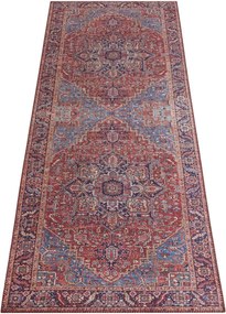 Dywan klasyczny orientalny Asmar czerwony 80 cm x 200 cm