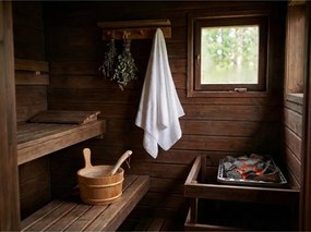 Ręcznik MONEA 50x100 cm biały, 100% bawełna