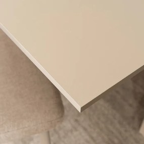 Stół Kwadratowy Rozkładany MAX 80-160 cm Orzech Macadamia Nowoczesny