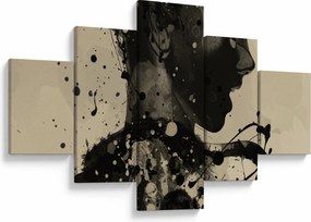 Obraz - Kobieta jazzowa (125x70 cm)
