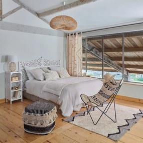 Lampa rattanowa, sufitowa, Ø 68 cm