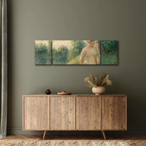 Obraz - Camille Pissarro, The Bather, reprodukcje (170x50 cm)