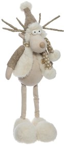 Figurka renifer, tworzywo sztuczne, 52 cm