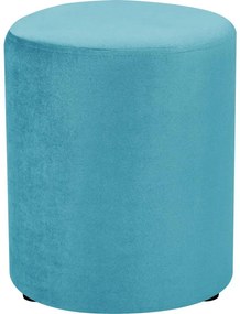 Taboret VEX, Ø 36 cm, niebieski