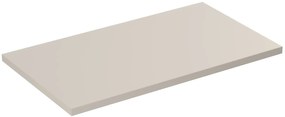 Beżowy blat do szafki umywalkowej 80 cm - Edar 5X