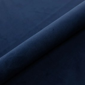 Łóżko kontynentalne IBETIO 180x200 granatowe velvet z pojemnikiem LAVERTO