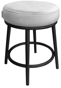 Taboret Ben noga metalowa czarna MG39