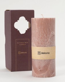 Świeca zapachowa palmowa walec Old Pink