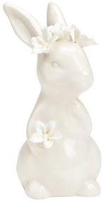 Porcelanowy zajączek LILY BUNNY 12 cm biały