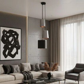 Lampa sufitowa nowoczesna APP971-3cp Mix kolorów